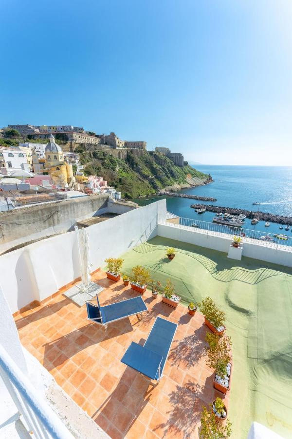 Apartmán Torretta Corricella- Punta Pizzaco Procida Exteriér fotografie